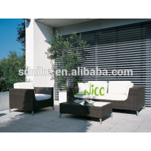 2014 neue pe Rattan billig Outdoor Korbmöbel Rattan Sofa Garten Sofa Möbel zum Verkauf